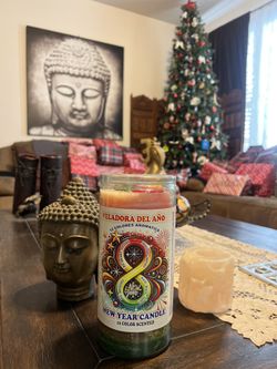 New Year’s Wishing Candle 12 Color Scented