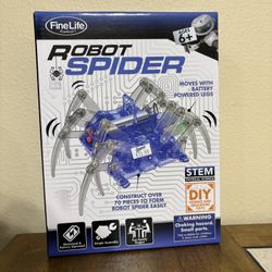 Fine Life Products Robot Spider Stem DIY Kit 6+ New