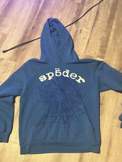 Blue OG Sp5der hoodie
