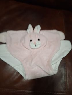 Vintage Joujou Baby Pink Plush Winter Cuddle Wrap Sleep Sack / Pram Suit (Size 0-X Months)