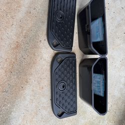 Ram rear seat floorboard Boxes (2) with all hardware