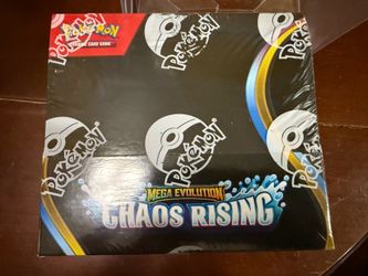 New and Sealed Pokemon Chaos Rising Booster Box