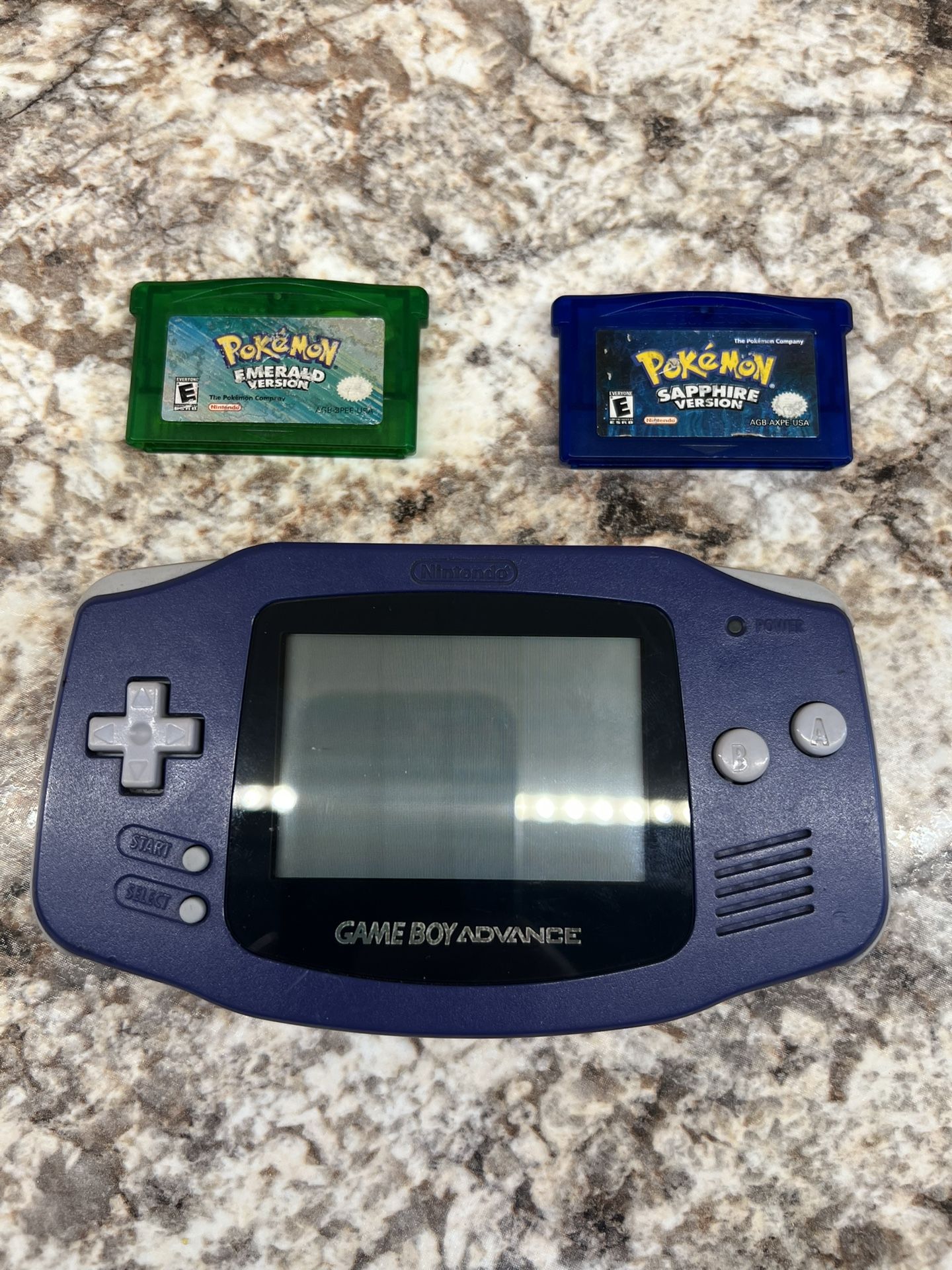 Pokemon Emerald, Sapphire, Gameboy Advanced