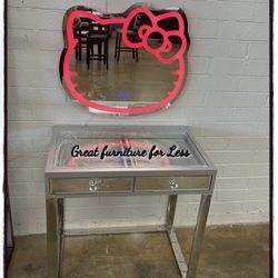 Impressions Vanity With Hello Kitty Mirror Brand New 