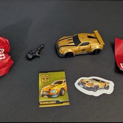 Zuru 5 Surprise Transformers Series 1: Bumblebee Gold Rare Car Figure