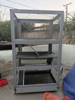 Pet cage 4 levels