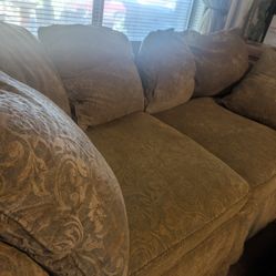 Matching Oversized Chair And Couch Designer Delivery Available 