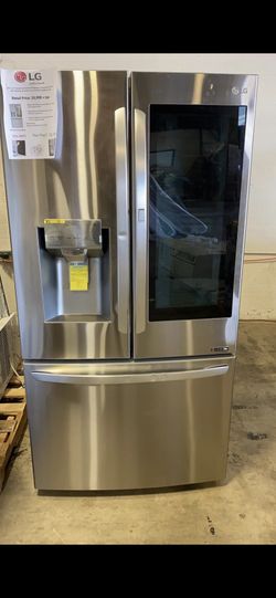 LG REFRIGERATOR 3 DOOR STAINLESS STEEL