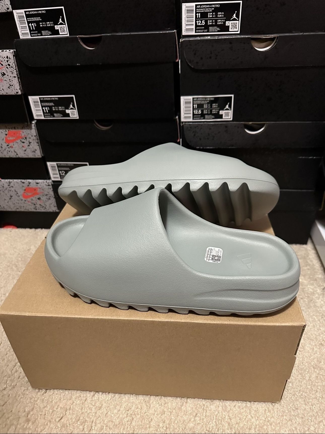 Adidas Yeezy Slide Salt ID5480 Mens Size 12 Brand New