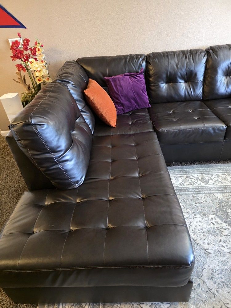 Leather Couch Great Condition