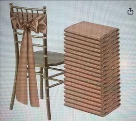 220 dust rose chair sashe