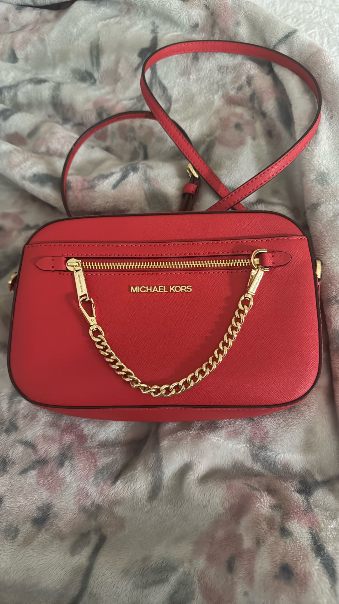 Red Michael Kors Bag