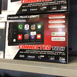 Power Acoustik Apple CarPlay And Android Auto Stereo 