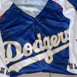 LA DODGERS KOREAN HERITAGE JERSEY XL