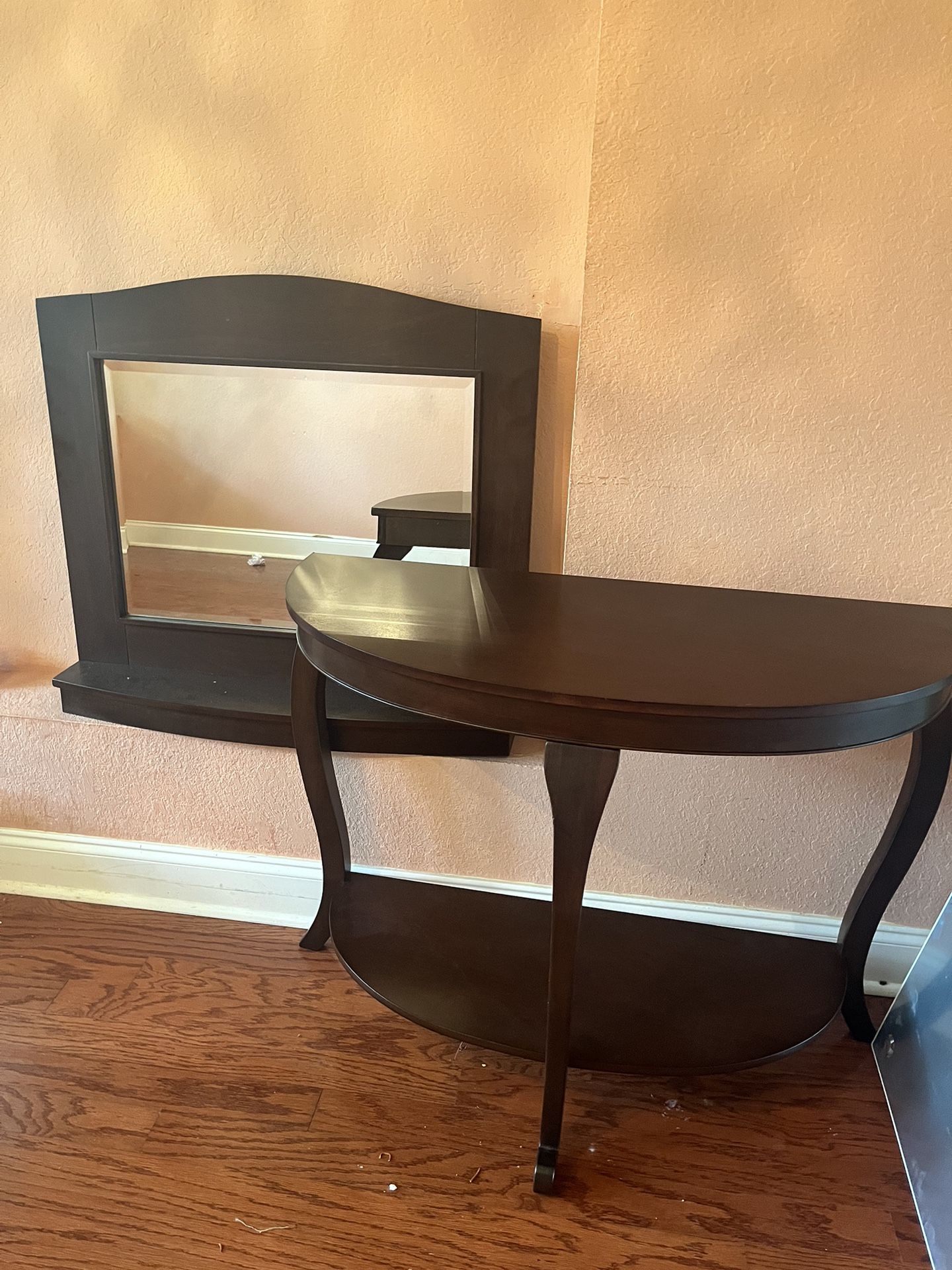 LAST DAY MOVING SALE- Small Decorative Table With Mirror