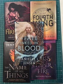 -= Fantasy/Romantasy hardcover novels - Fourth Wing, Firebird, etc. =-