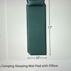 Semoo Self Inflating Mattress W/pillow Pre-owned