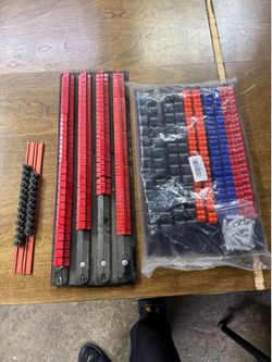 Larger socket organizer lot