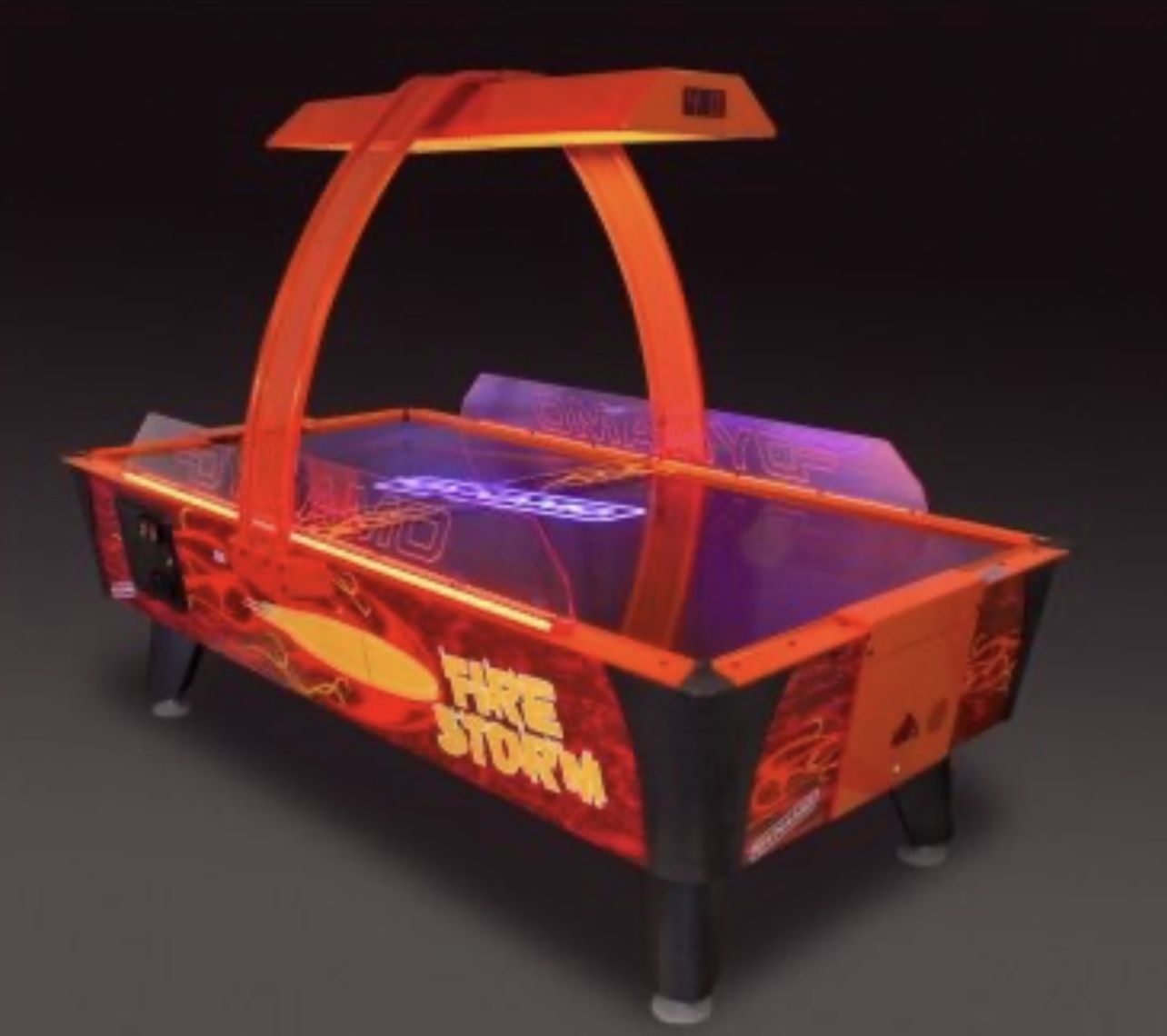 Dynamo Fire Storm 8 Foot Home Air Hockey Table