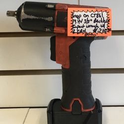 Snap On CT861 14.4V 3/8” Brushless Impact Wrench W/ 2.5AH Battery