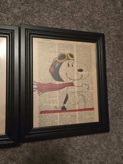 Snoopy Art Frames