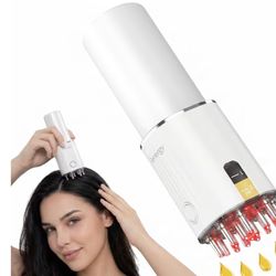 Renergy Electric Scalp Oil Applicator, Red Light Vibration Scalp Brush & Serum Comb