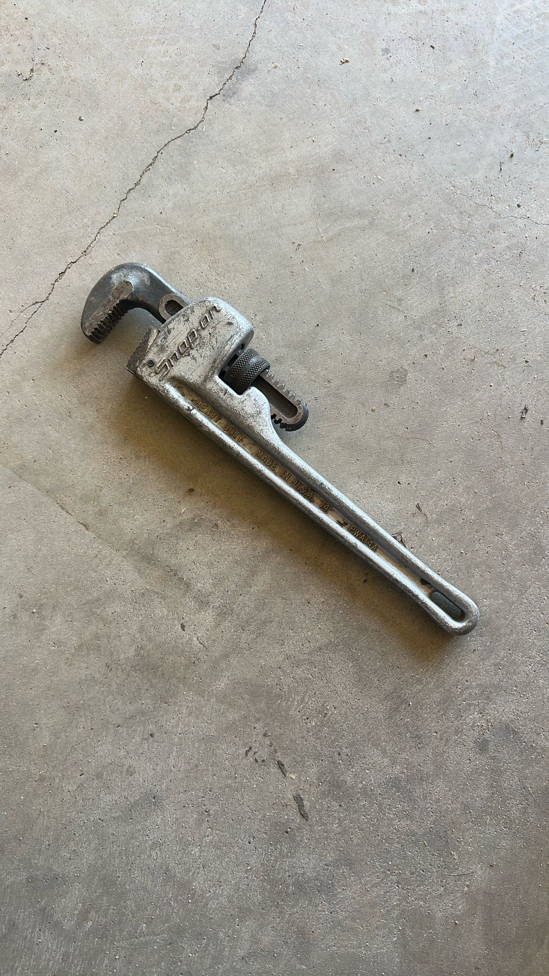 Snap On Pipe Wrench 
