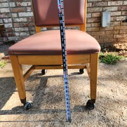 School Chair Wheeled 