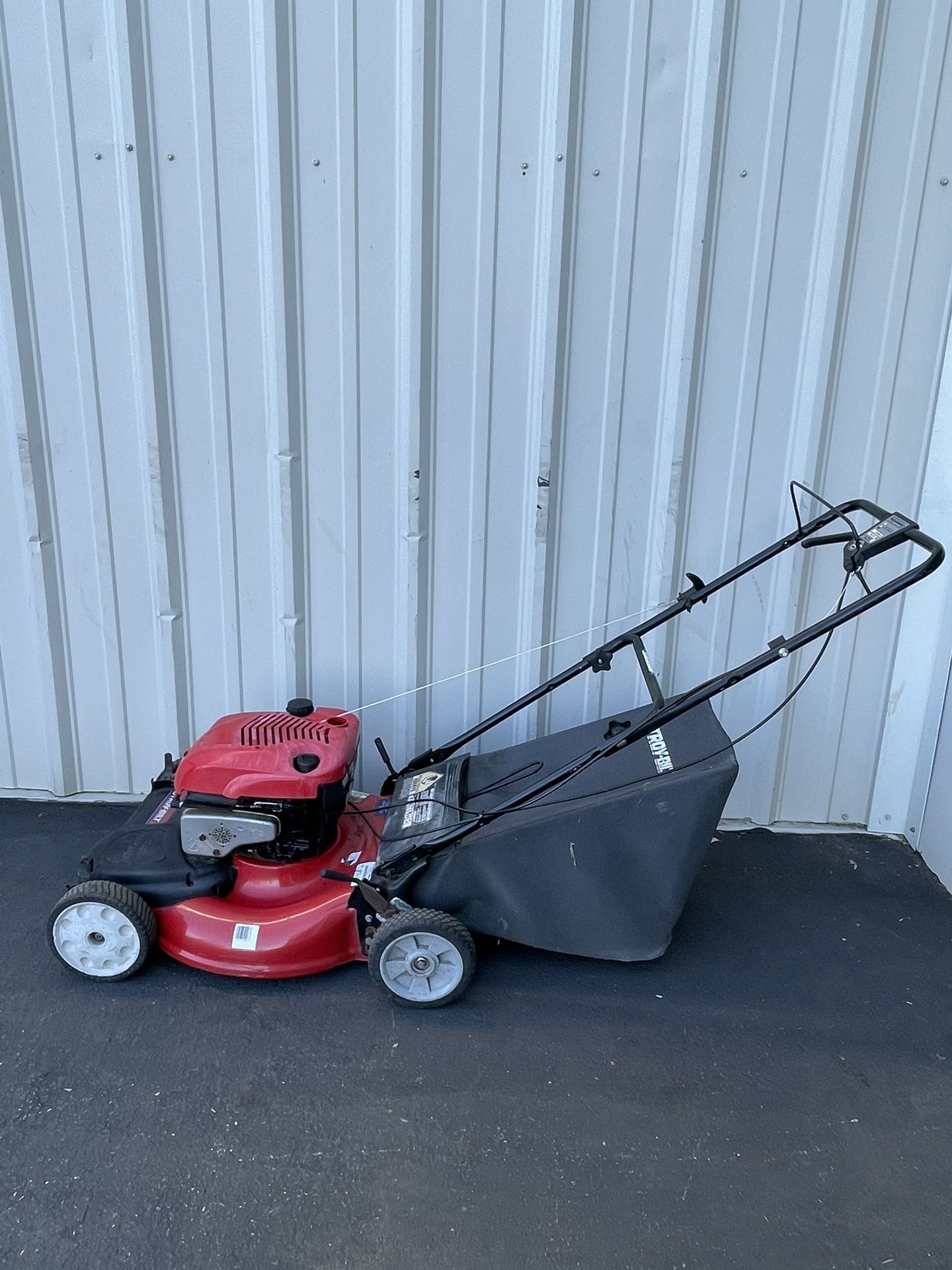 Troy Bilt Lawn Mower Self Propelled Transmission!