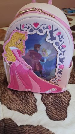 Sleeping beauty loungefly mini backpack brand new never used.