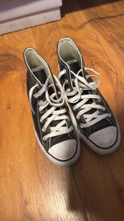 Converse leather high top W6