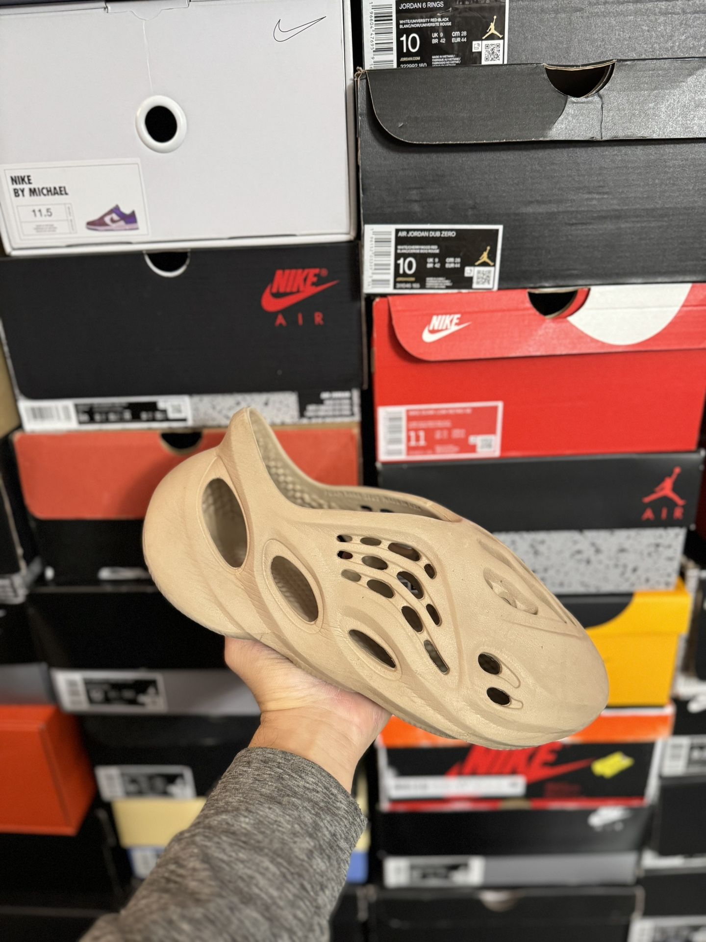 Adidas Yeezy Ochre Foam Runner size 10 USED But Clean