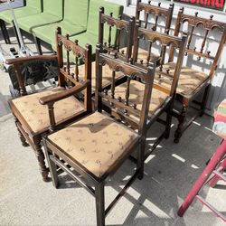 Vintage Wood Chairs (in Store)