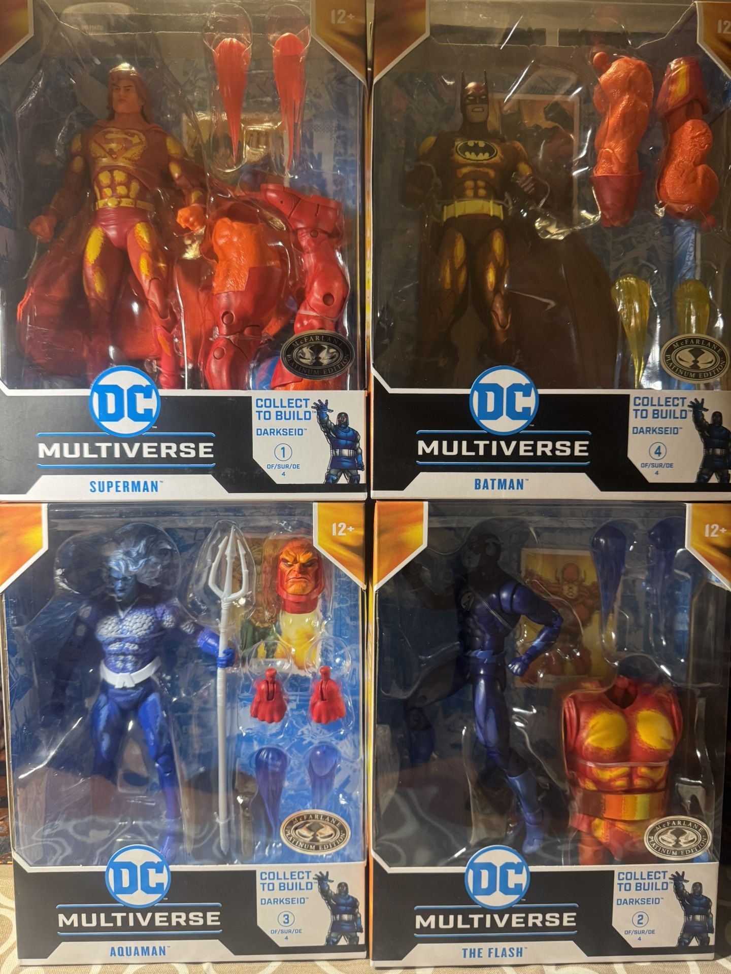 DC justice league platinum dark side BAF