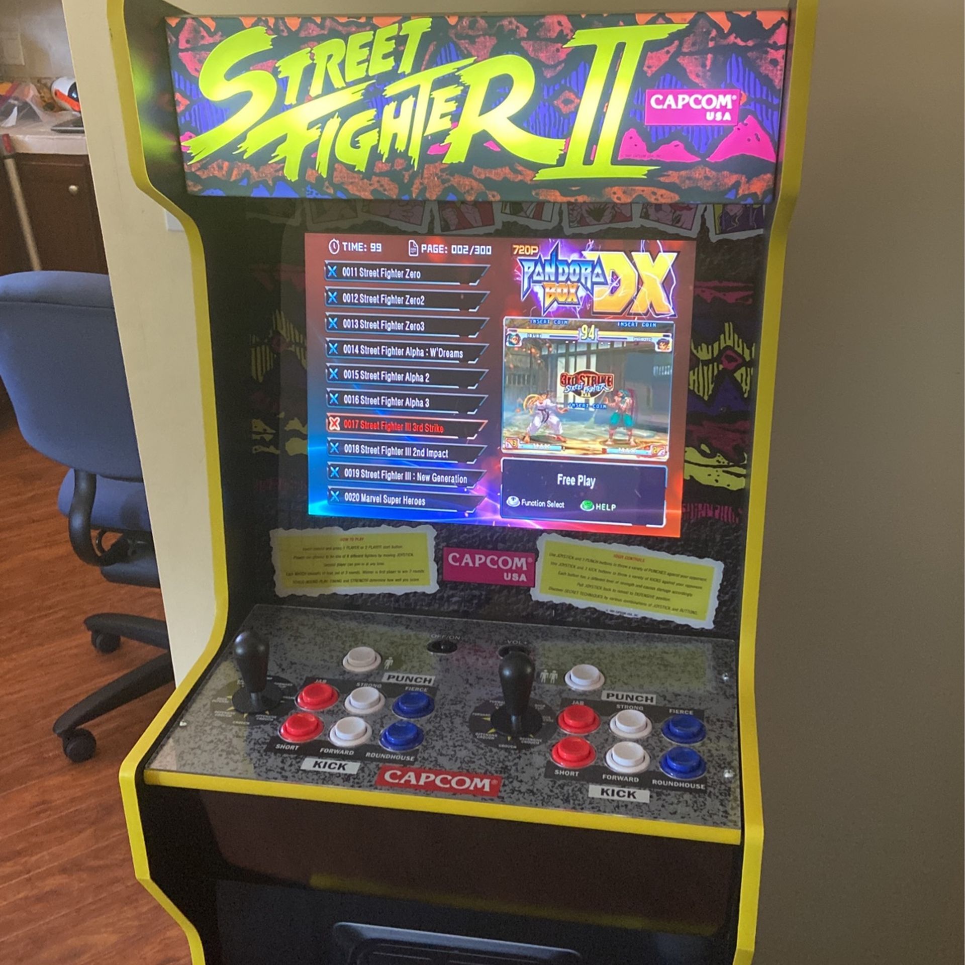 Arcade1up Arcade 1up Multicade Street fighter 2 Legacy