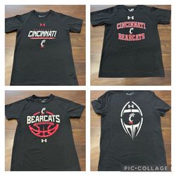 Under Armour University of Cincinnati shirts size youth M