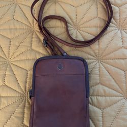 Handbag - Crossbody Cellphone Hand Bag - Harbour 2nd  Genuine Leather (Never Used)