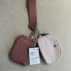Lululemon dual pouch wristlet