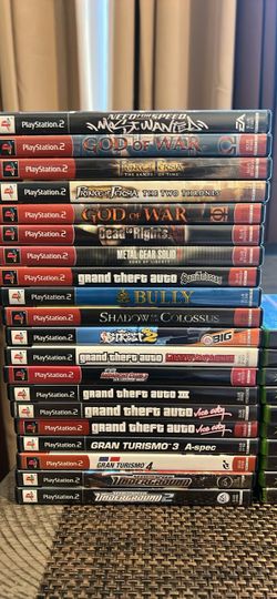 38 ps2 game lot for sale tested and working