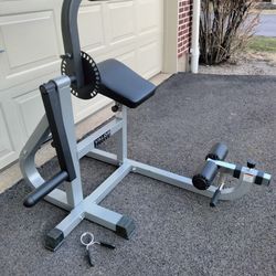 Valor Fitness Plate Loaded Ab Back Machine
