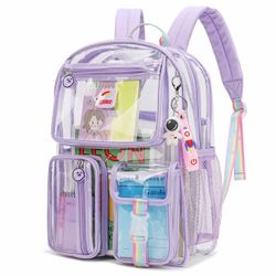 Clear backpack