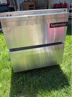 Continental Commercial Refrigerator Freezer 2 Drawer Locking