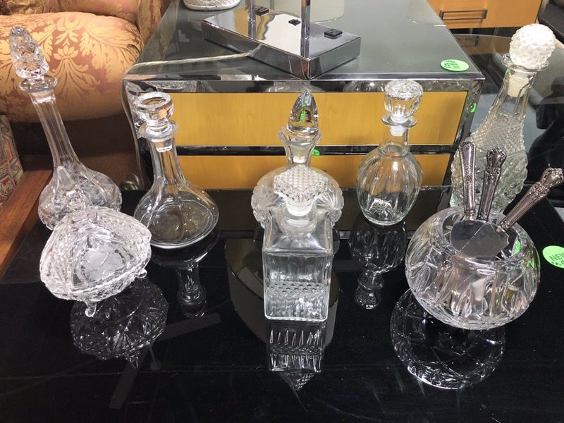 Cristal bottles