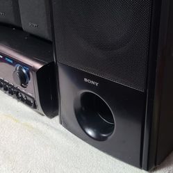 PYLE & Sony  Stereo System