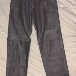Vintage Phillipe Monet Leather Pants