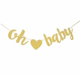 Baby shower banner