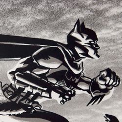 Batman, The Dark Knight, “Variant” Limited Edition Signed Artwork by Tim Doyle