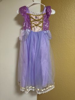 Girls Rapunzel Princess Costume Dress for 5-8 years old