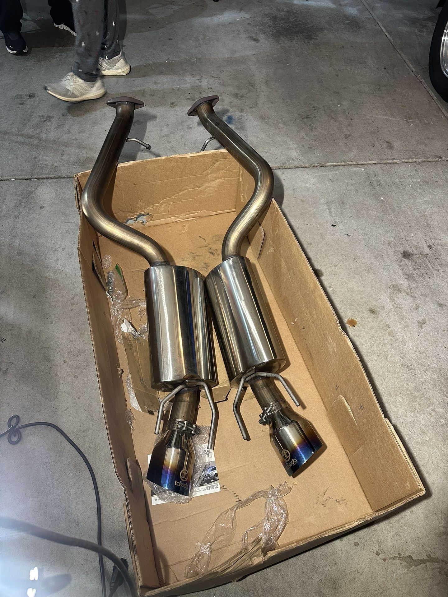 aFe Lexus IS350 14-22 V6-3.5L Takeda Axle-Back Exhaust System- Burnt Tip