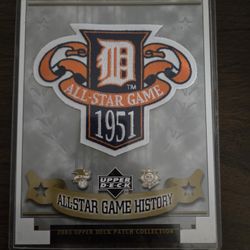 2003 Upper Deck Tigers Patch Collection Card